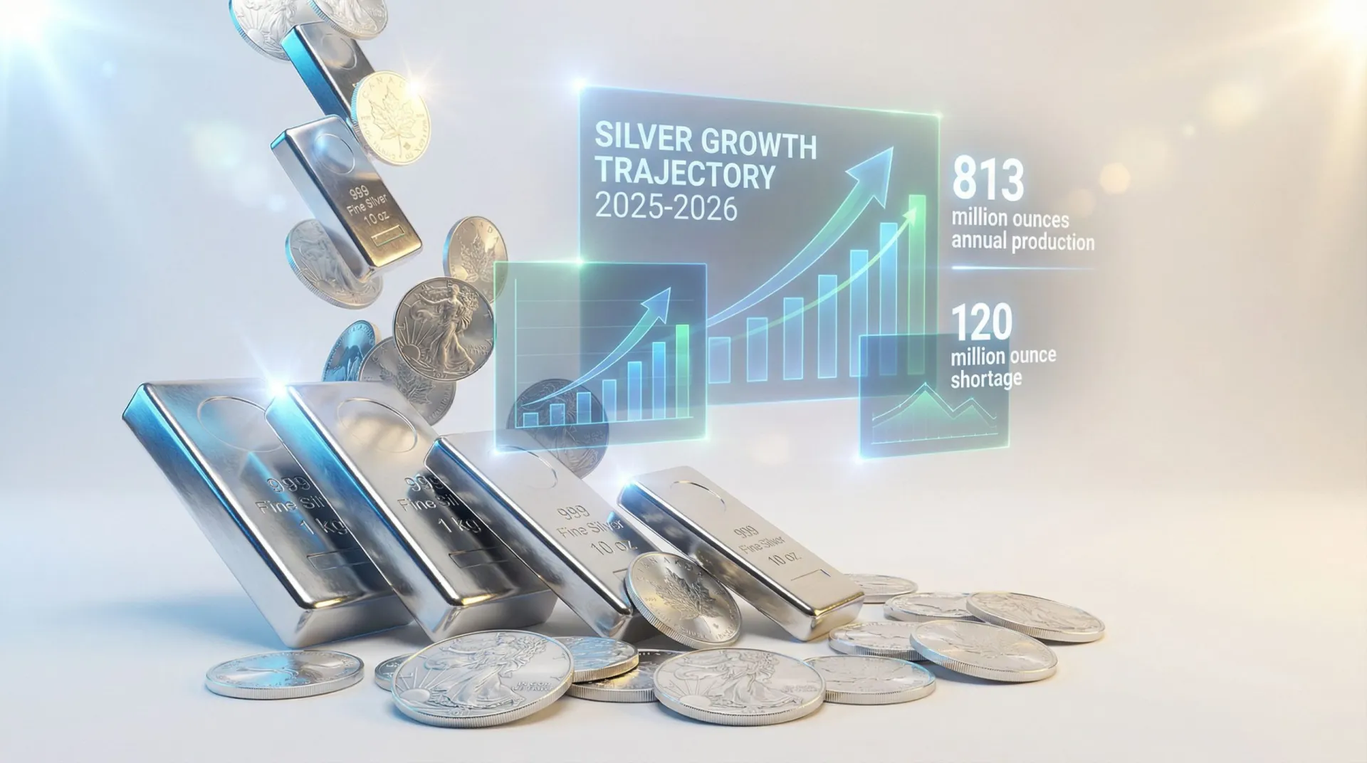 Bạc Bùng Nổ Ngoài Dự Báo: Đòn Bẩy Của Cơn Khát Đầu Tư Và Nỗi Lo Thiếu Cung